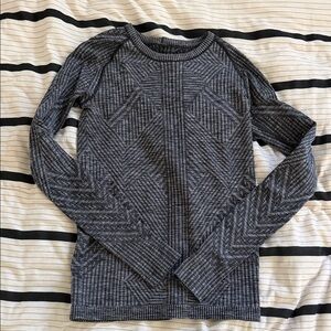 lululemon athletica Women's Black Long Sleeve Top